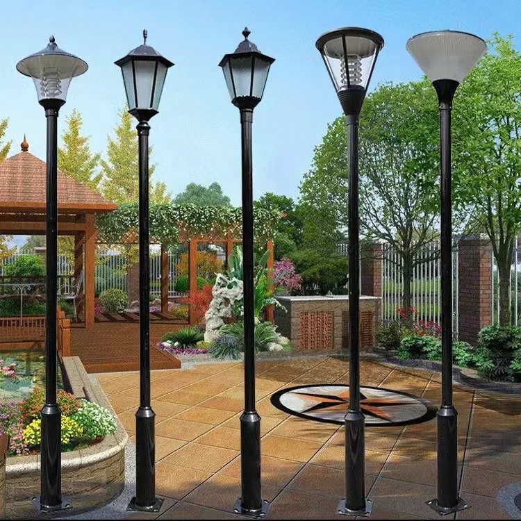 Modern Street Lamp Style LED Garden Lights - 3m High Pole Lamps GL005