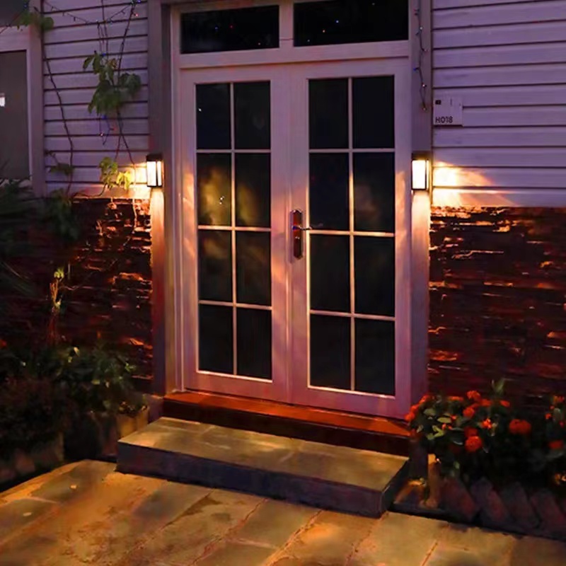 Solar Waterproof Outdoor LED Wall Lamp WL020 - Image 5