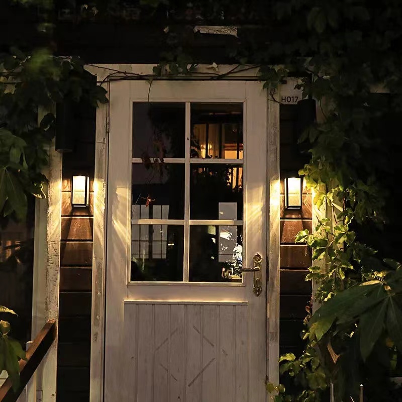 Solar Waterproof Outdoor LED Wall Lamp WL020 - Image 6