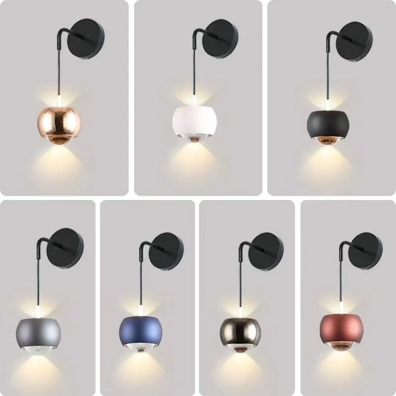Modern Luxury Design Bedroom Bedside Touch Wall Lamp WL028 - Image 4