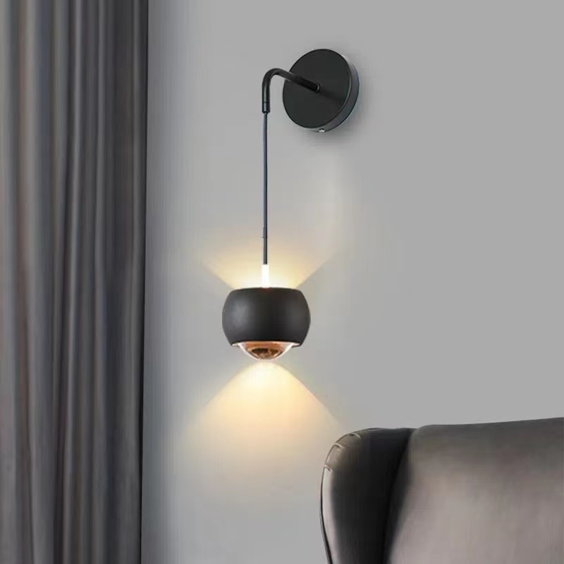 Modern Luxury Design Bedroom Bedside Touch Wall Lamp WL028 - Image 5