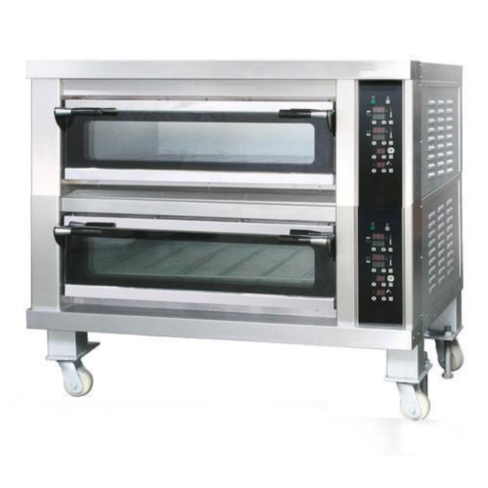 Electric Deck Oven With Steam Computer Panel